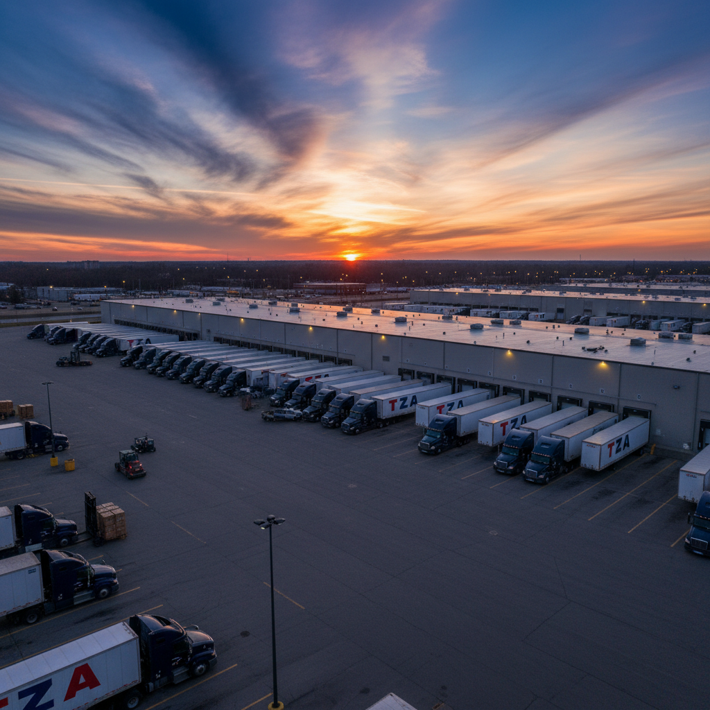 TZA Group freight terminal and distribution center